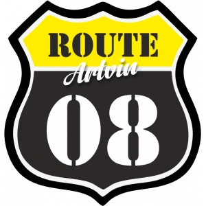 08 Artvin Sticker 10x10 cmRenkli Sticker