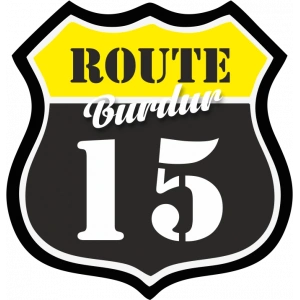 15 Burdur Sticker 10x10 cmRenkli Sticker