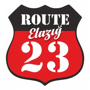 23 Elazığ Sticker 10x10 cmRenkli Sticker