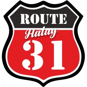 31 Hatay Sticker 10x10 cmRenkli Sticker