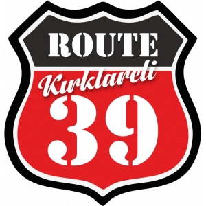 39 Kırklareli Sticker 10x10 cmRenkli Sticker