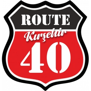 40 Kırşehir Sticker 10x10 cmRenkli Sticker