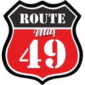 49 Muş Sticker 10x10 cmRenkli Sticker