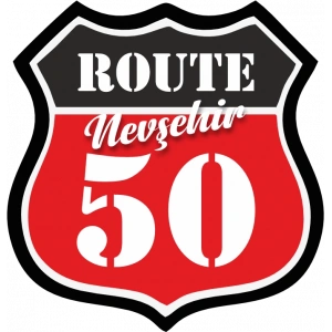 50 Nevşehir Sticker 10x10 cmRenkli Sticker