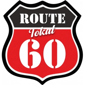 60 Tokat Sticker 10x10 cmRenkli Sticker