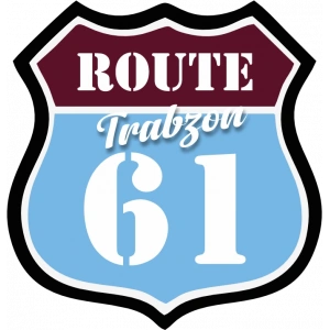 61 Trabzon Sticker 10x10 cmRenkli Sticker