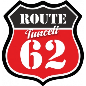 62 Tunceli Sticker 10x10 cmRenkli Sticker