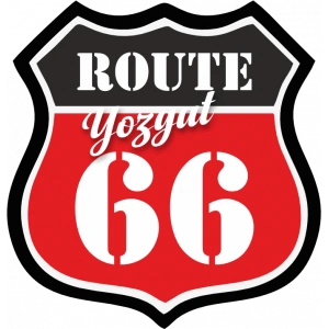 66 Yozgat Sticker 10x10 cmRenkli Sticker