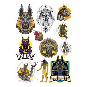 Anubis Sticker Set-1 11 Parça Telefon, Tablet, Defter, Laptop Sticker