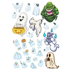 Hayalet Sticker Set-1 17 Parça Telefon, Tablet, Defter, Laptop Sticker