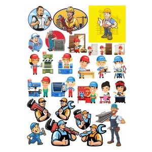 İşçiler Sticker Set 2