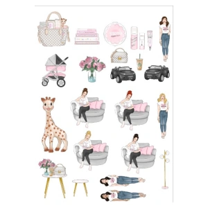 Kadınlar Sticker Set 2