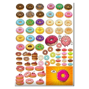 Donutlar Sticker Set
