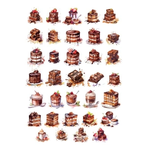 Pastalar Sticker Set