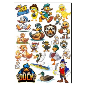 Duck Ördek Sticker Set 1