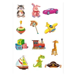 Bebek Oyuncakları Sticker Set 2