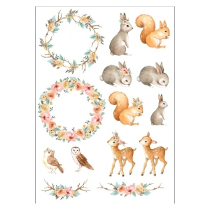 Sevimli Hayvanlar Sticker Set 4