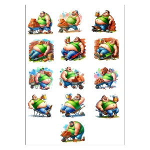 Göbekli Adamlar Sticker Set 1