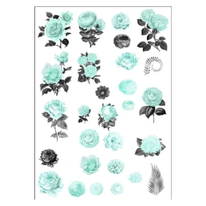 Mavi Güller Sticker Set 1