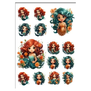 Deniz Kızı Sticker Set -2