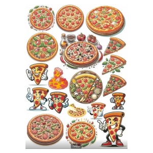 Pizza Sticker Set 2