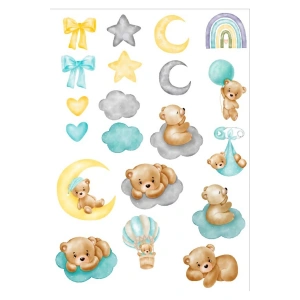 Sevimli Ayıcık Sticker Set 1