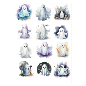 Sevimli Hayaletler Sticker Set