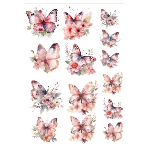 Kelebekler Sticker Set