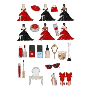 Makyaj Malzemeleri Sticker Set 1