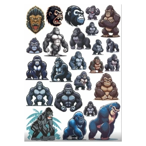 Goril Sticker Set 2