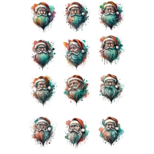Noel Baba Sticker Set