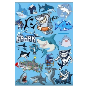 Köpek Balığı Sticker Set 3