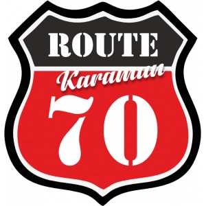 70 Karaman Sticker 10x10 cmRenkli Sticker