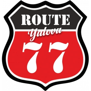 77 Yalova Sticker 10x10 cmRenkli Sticker