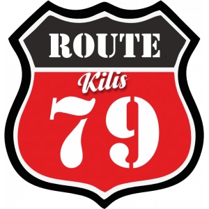 79 Kilis Sticker 10x10 cmRenkli Sticker