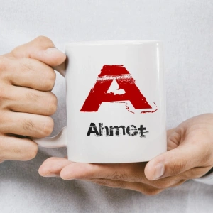 A Harfi İsme Özel Kupa