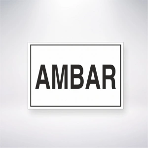 Ambar Sticker 20X28 Cm