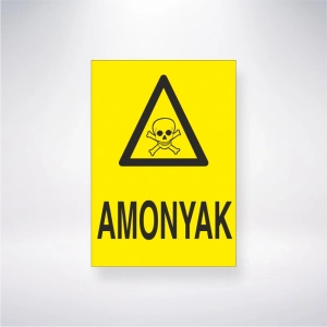 Amonyak Sticker 20X28 Cm