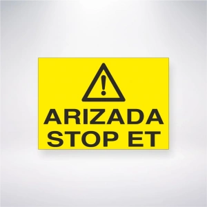 Arızada Stop Et Sticker 20X28 Cm