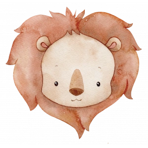 Aslan Kafası Duvar Stickerı