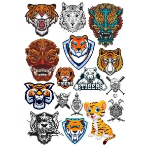 Aslan Lions Sticker Set-2 15 Parça Telefon, Tablet, Defter, Laptop Sticker