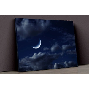 Ay Ve Gece Kanvas