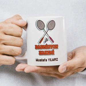 Badminton Hakemi İsme Özel Kupa