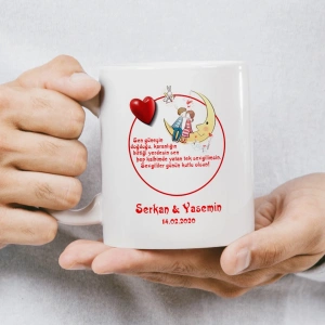 Batan Mevsimleri Bile Seninle Yaşamaya Razıyım Sevgili Kupası