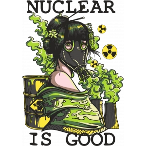 Zehir ve Gaz Maskesi Sticker 10x10 cmRenkli Sticker