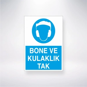 Bone Ve Kulaklık Tak Sticker 20X28 Cm