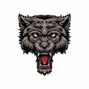 Bozkurt Sticker 10x10 cmRenkli Sticker