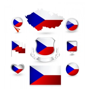 Çekya Sticker Set