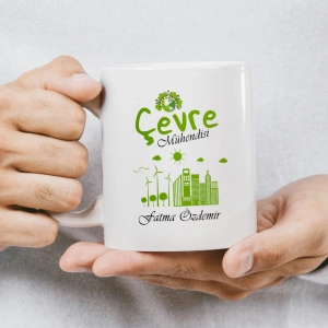 Çevre Mühendisi İsme Özel Kupa