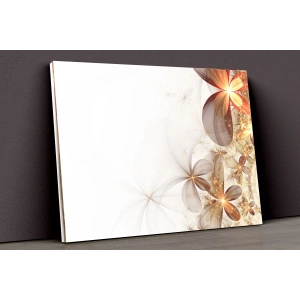 Çiçek Desenli Kanvas